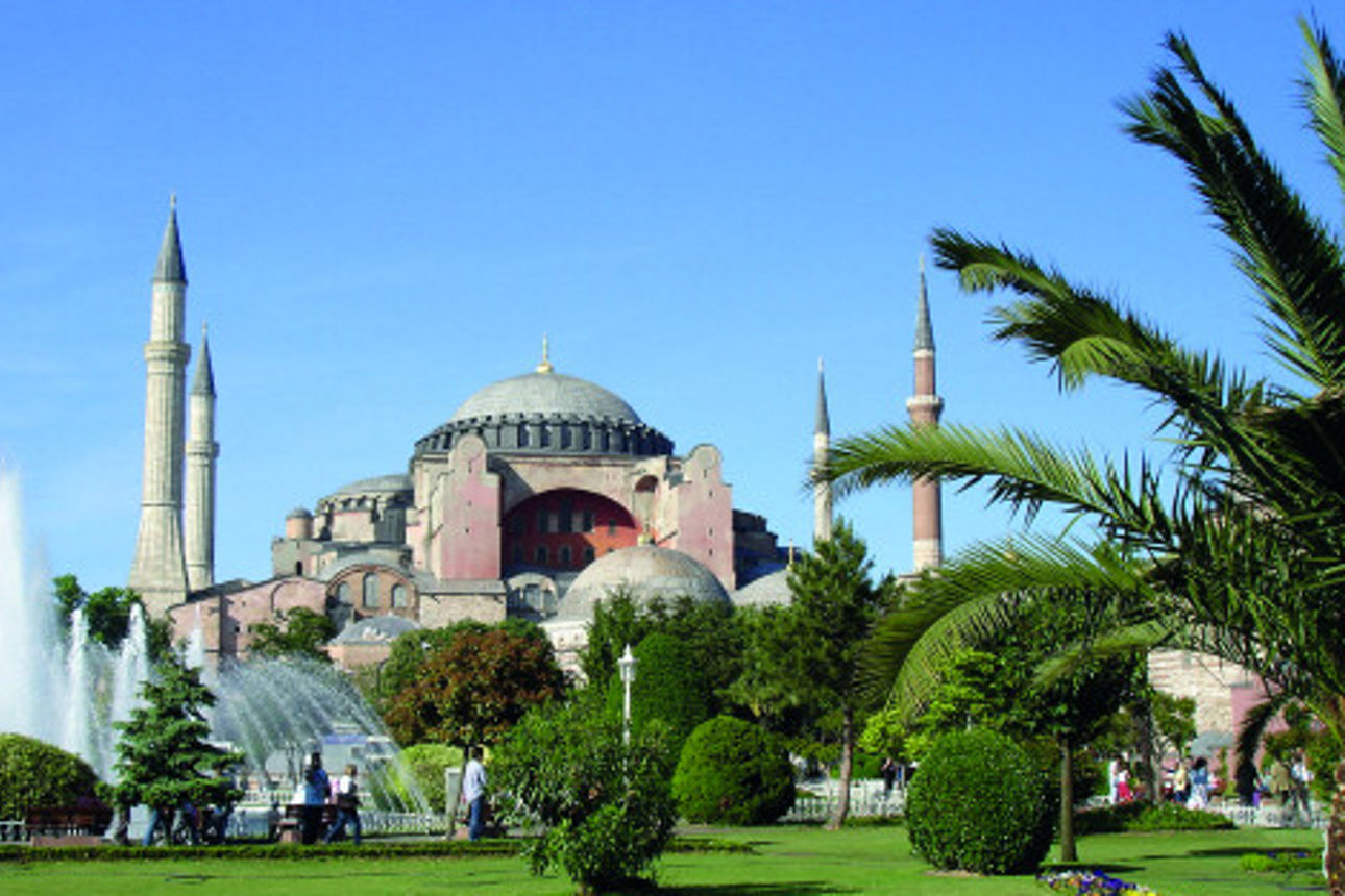 Bild der Hagia Sophia in Istanbul