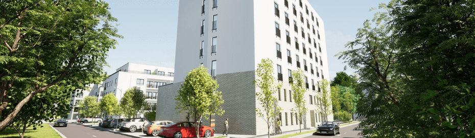 Blick auf JOYFUL LIVING Saarbrücken 