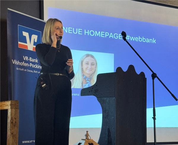 Lisa Lorenz am Rednerpult