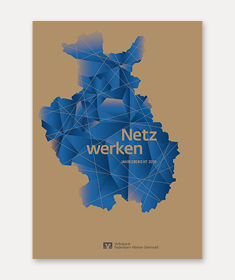 Cover Jahresbericht 2016: Netzwerken