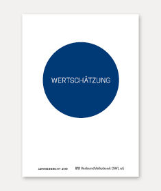 Cover Jahresbericht 2019: Wertschätzung