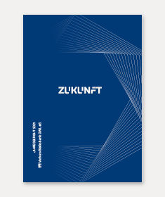 Cover Jahresbericht 2021: Zukunft