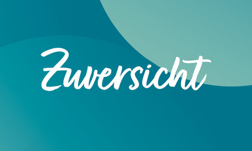 Cover des Jahresberichs 2024: Zuversicht