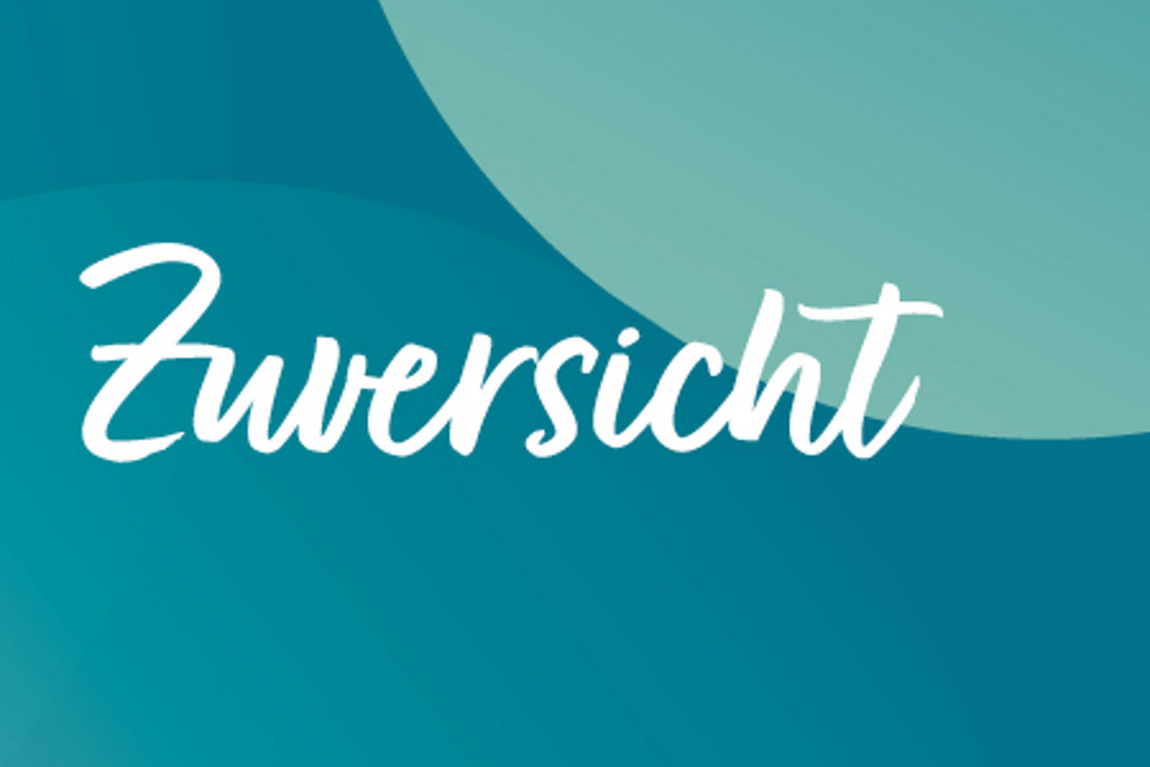 Cover des Jahresberichs 2024: Zuversicht