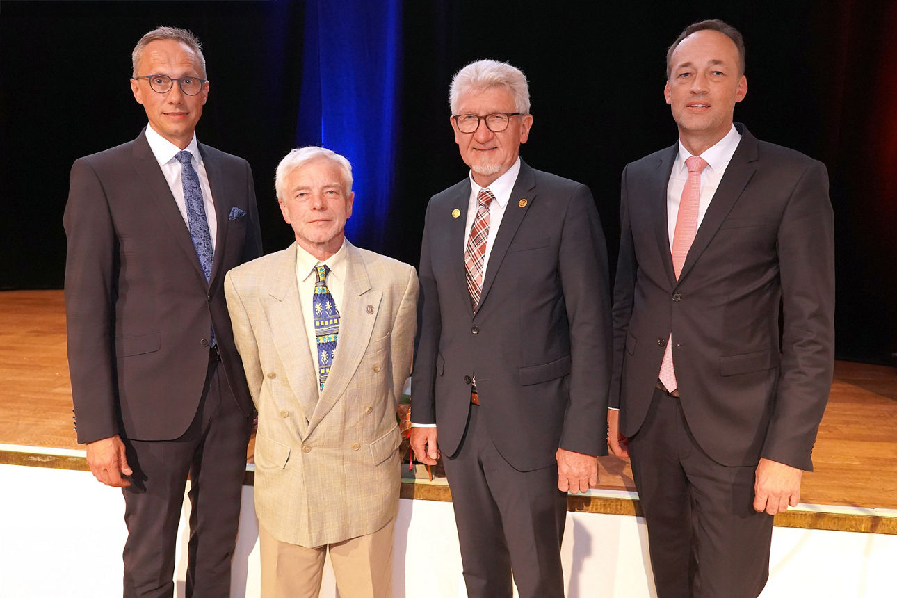 Joachim Hausner, Johannes Nüßlein, Günter Schuster und Dr. Alexander Leißl