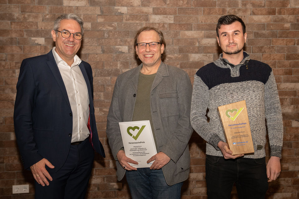 Gruppenbild mit Mitgliedern des Jobsclub VS e.V.