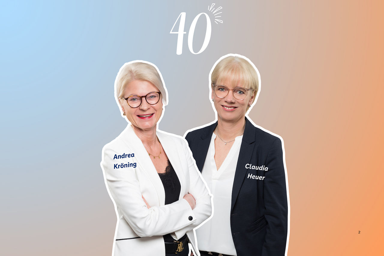 Andrea Kröning und Claudia Heuer