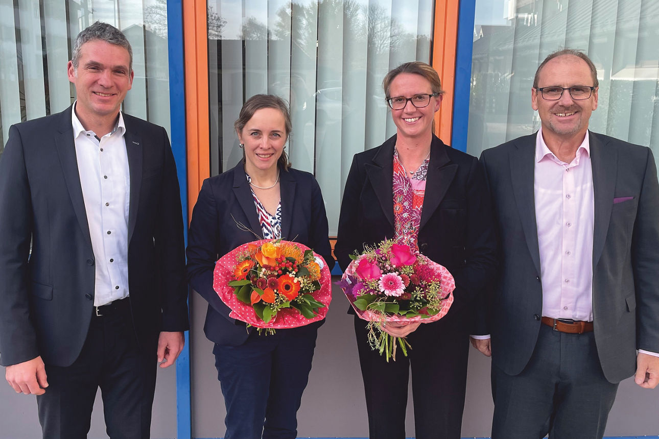 Unsere Jubilare Elisabeth Kammer und Claudia Käsberger