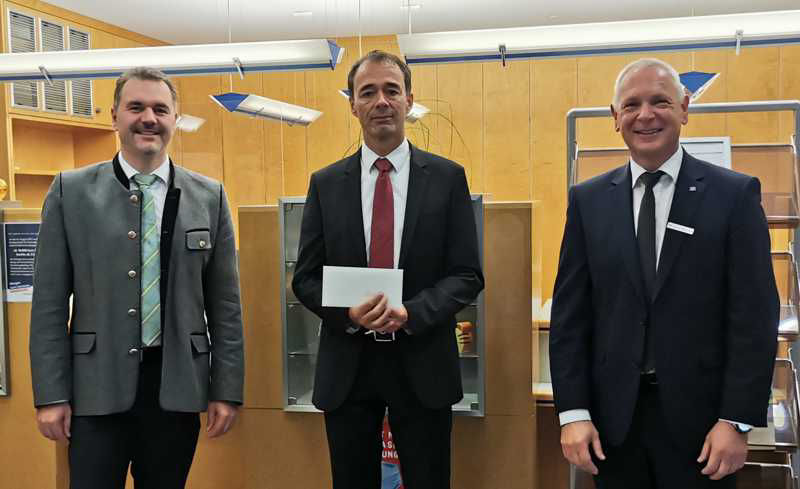 Rudolf Burger feiert 20-jähriges Betriebsjubiläum