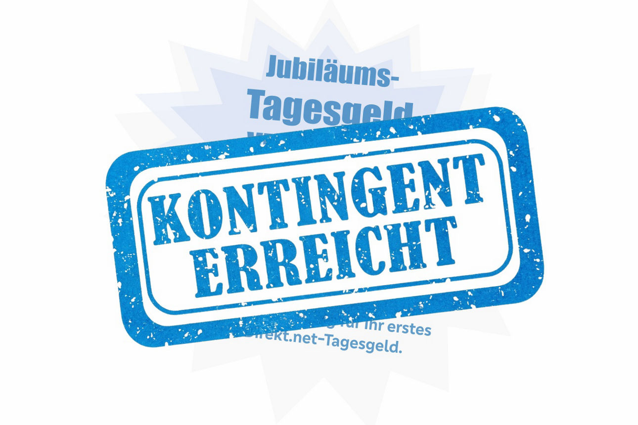 Jubiläums-Tagesgeld VR-Direkt.net