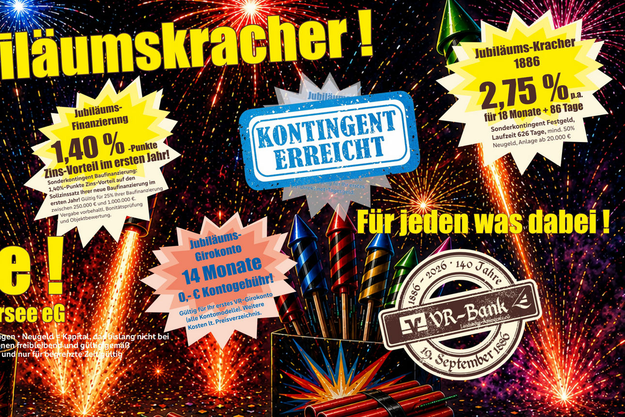 140 Jahre VR-Bank Landsberg-Ammersee eG