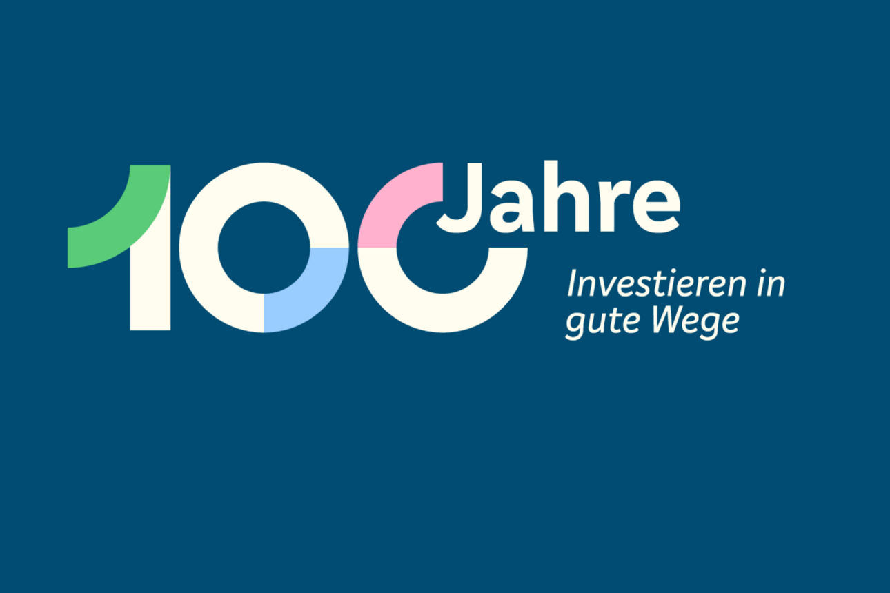 Jubiläumslogo der KD-Bank