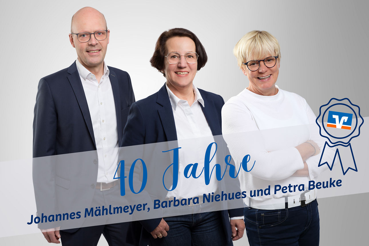 Johannes Mählmeyer, Barbara Niehues und Petra Beuke