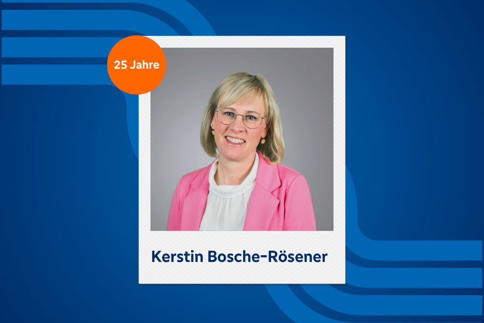 Kerstin Bosche-Rösener feiert Jubiläum