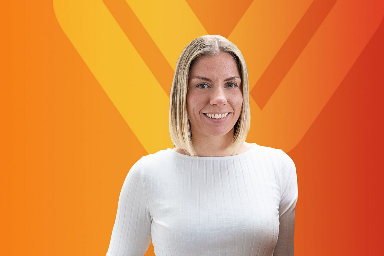 Porträt von Julia Pries - Teamleiterin YoungFinance bei der VR RegionalBank