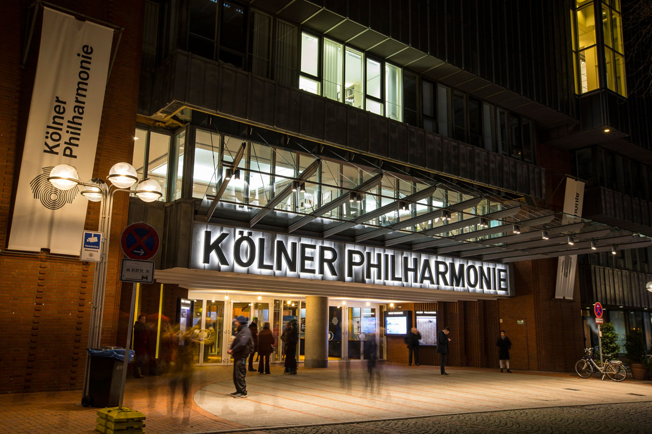 Gebäude der Kölner Philharmonie