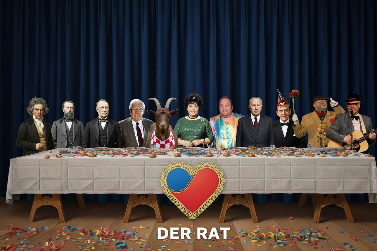 KI-Elferrat beim Tollitätenempfang 2026 der Volksbank Köln Bonn eG