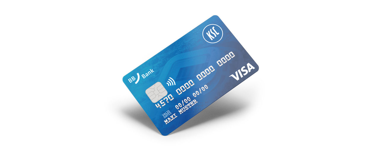 Visa DirectCard im KSC Design