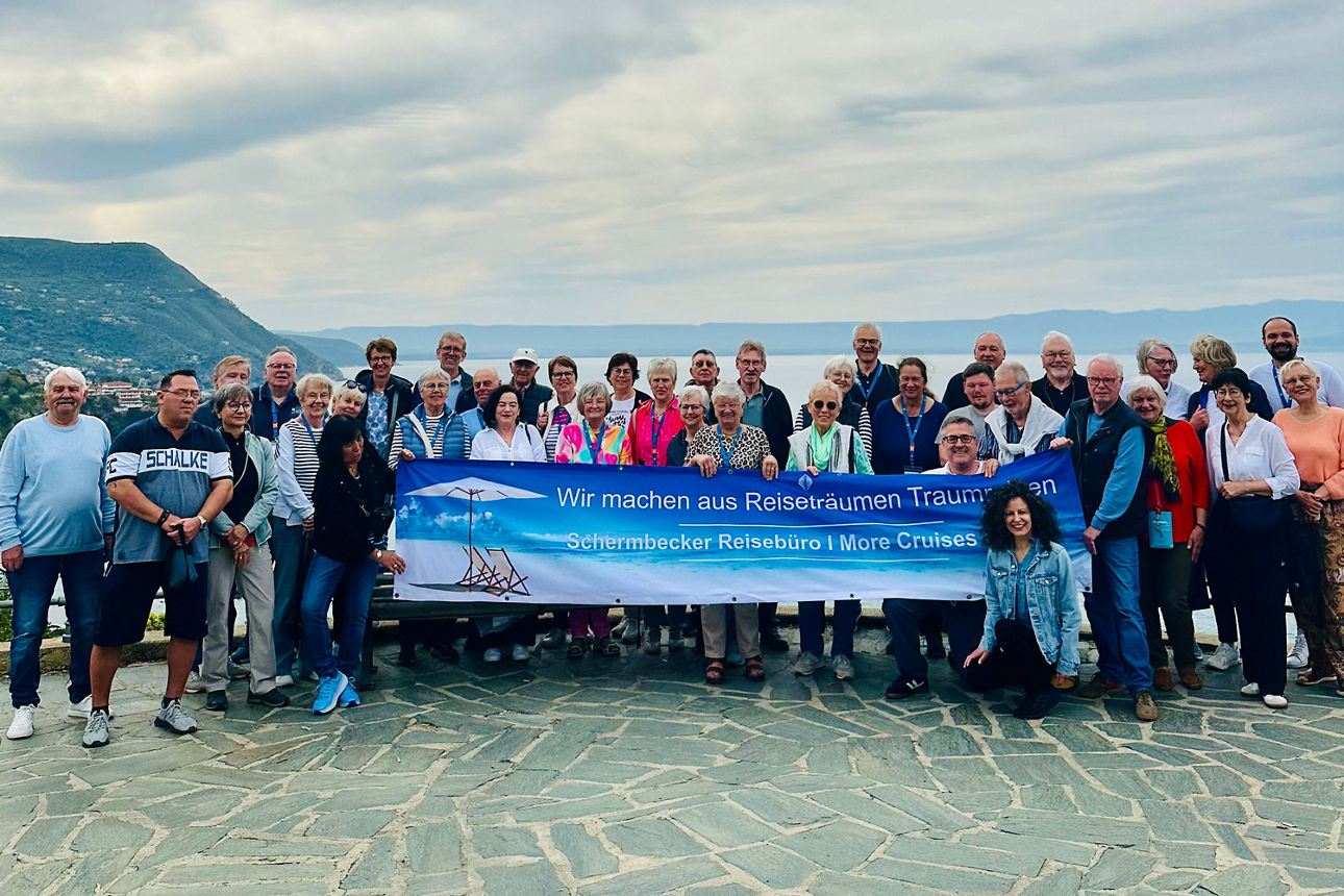 Gruppenbild der Teilnehmer unserer 1ten Kalabrien Reise