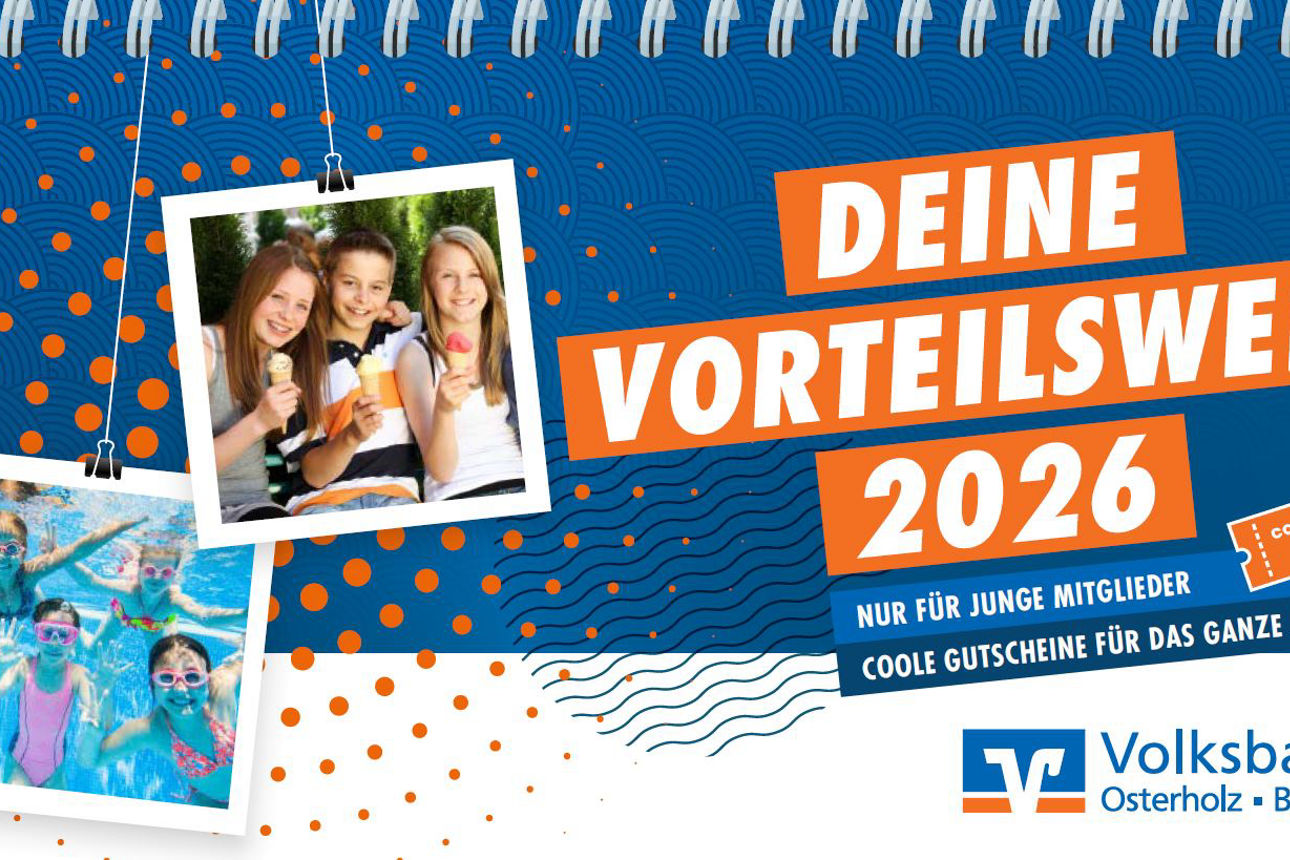 Deine Vorteilswelt 2026 Titelblatt Kalender Junge Mitglieder
