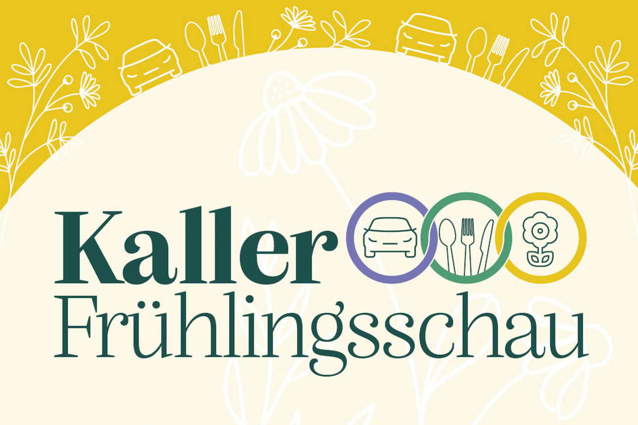 Flyer der Kaller Frühlingsschau