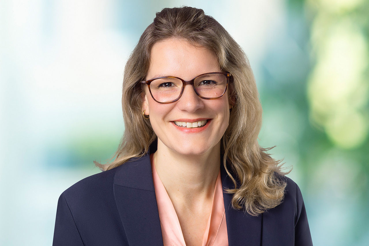 Foto der Leiterin Ausbildung & Praktika Christin Kallwitz