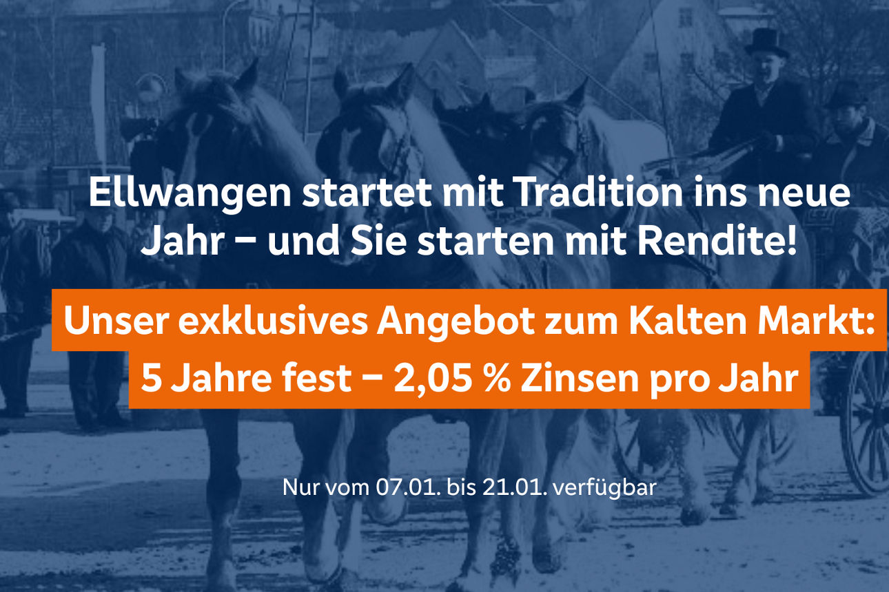 Angebot Kalter Markt