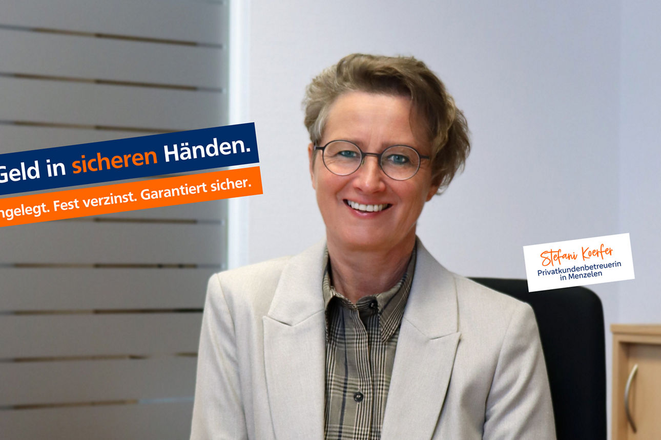 Ein Foto unserer Privatkundenbetreuerun Stefani Koerfer .