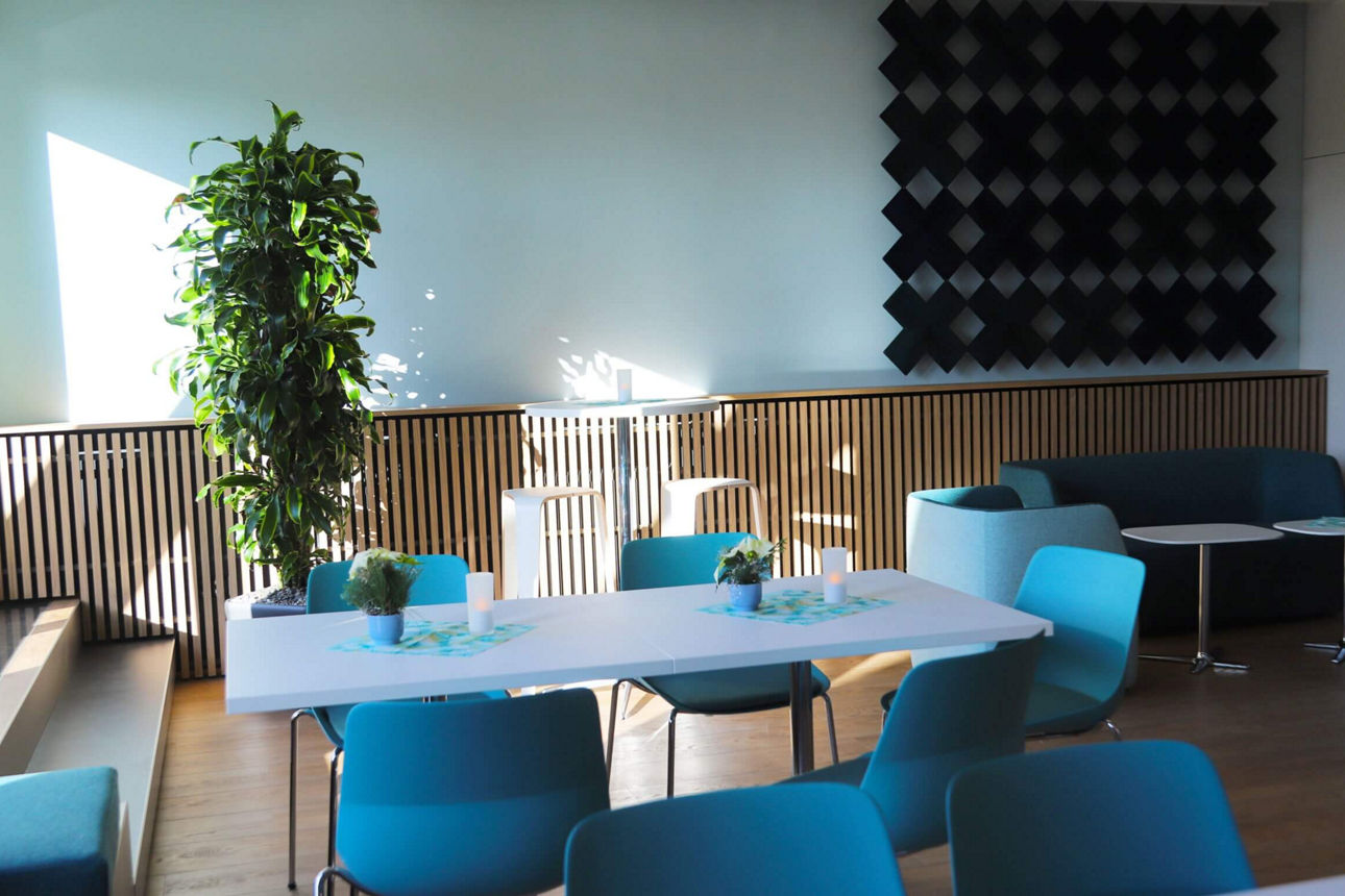 Die Mitarbeiterkantine in Feucht erstrahlt in neuem Glanz.