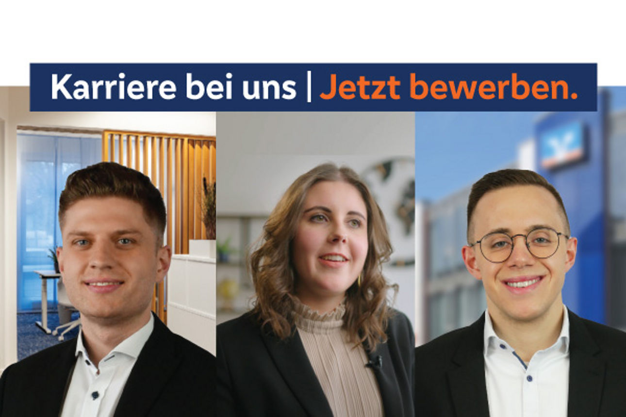 Bild zeigt von links: Elias Wekemann, Patricia Waldmann, Sinan Yildiz