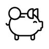 Piktogramm Sparschwein