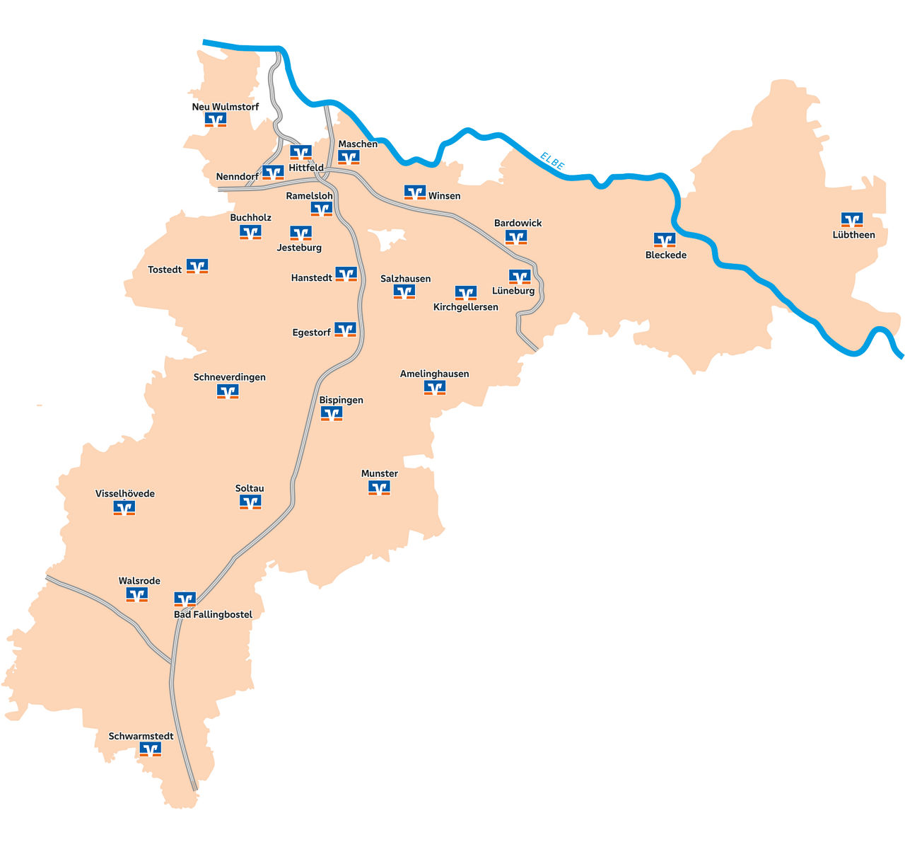 teilnehmende Filialen beim Weltspartag 2025