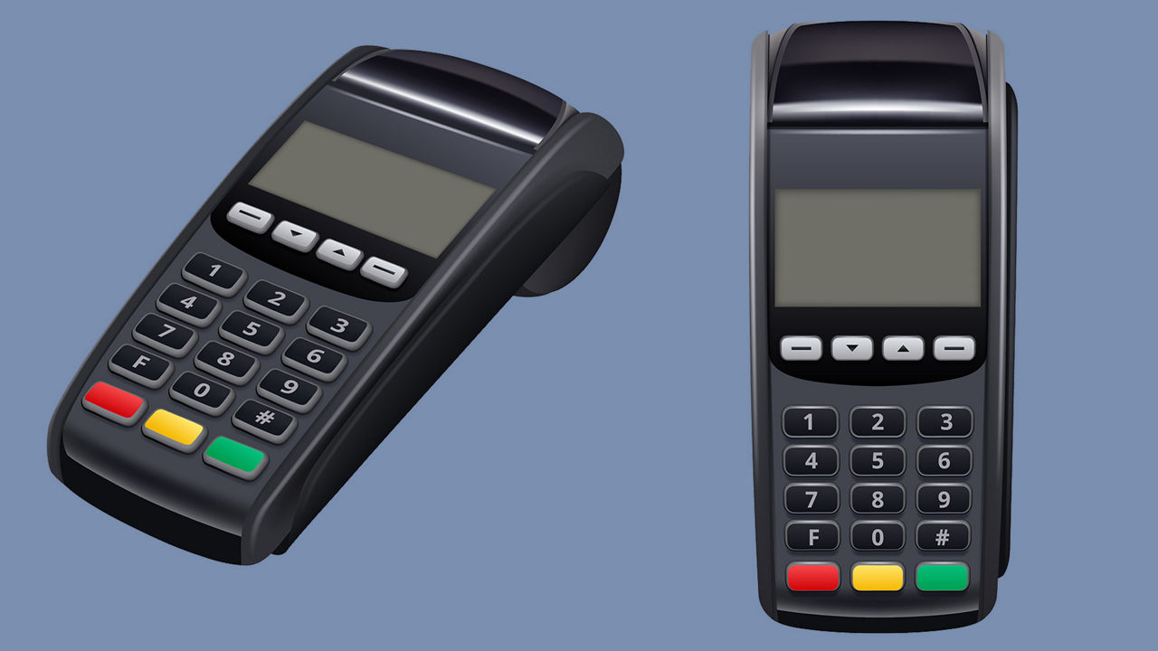 Kartenterminal Illustration