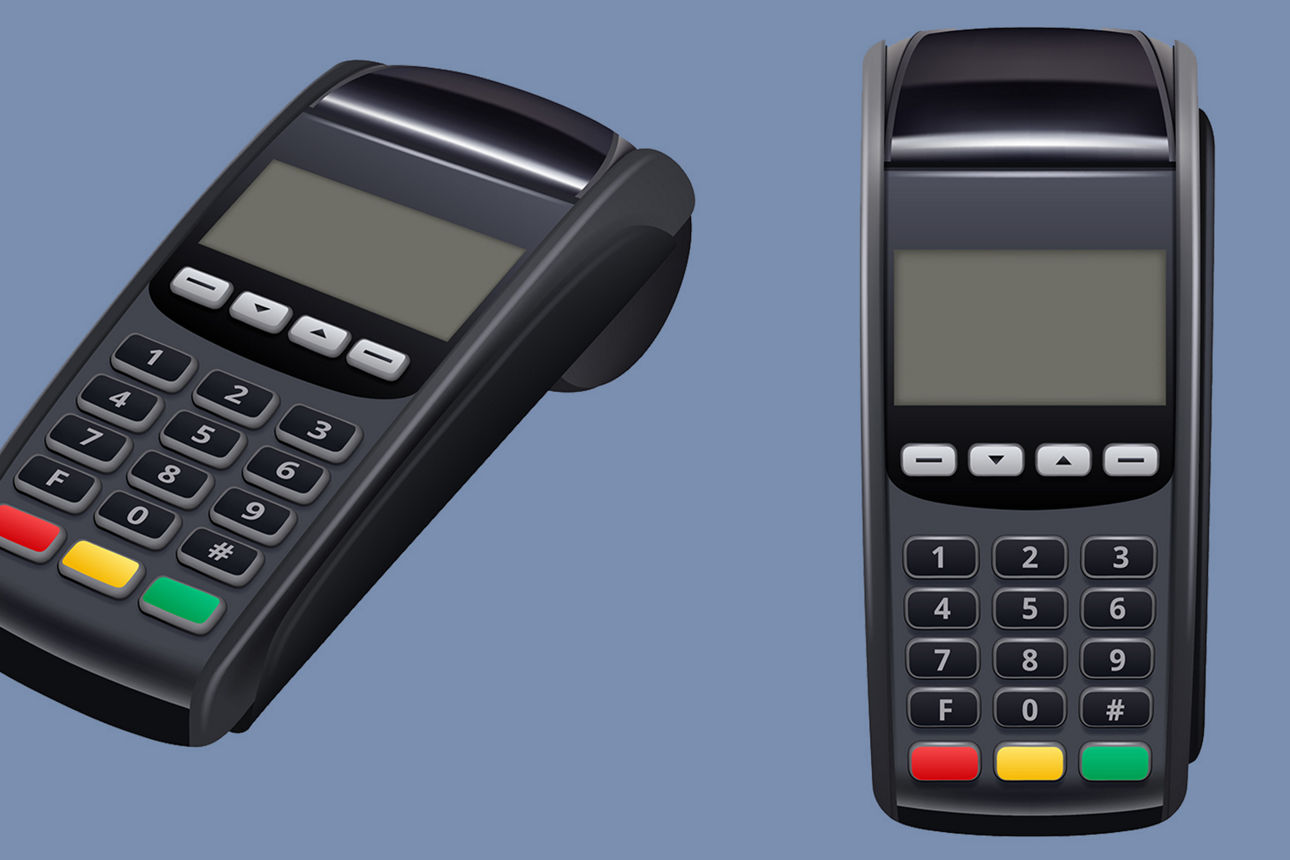 Kartenterminal Illustration