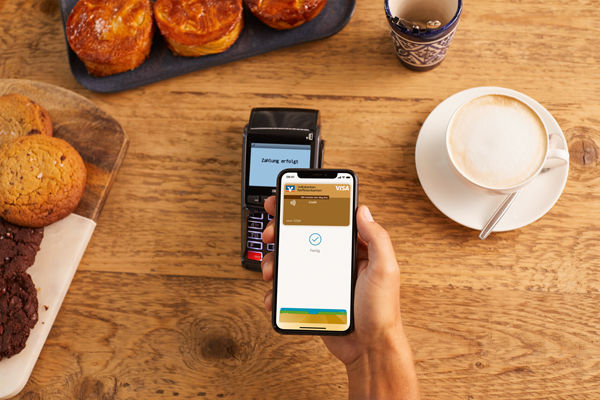 Kontaktlose Bezahlung mit einem Mobiltelefon