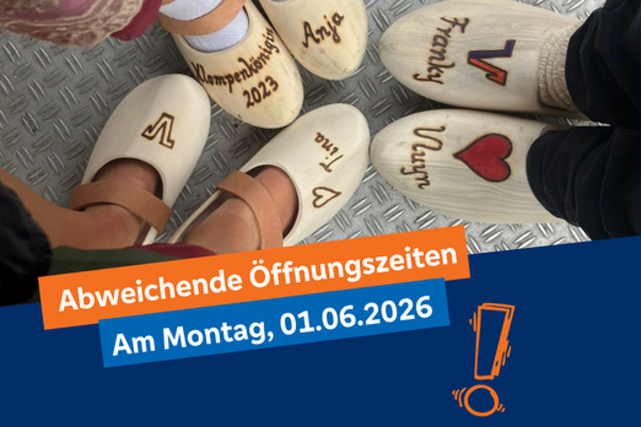 Teaser-Grafik zum Klompenball 2026