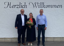 Frau Katic herzlich willkommen im Team