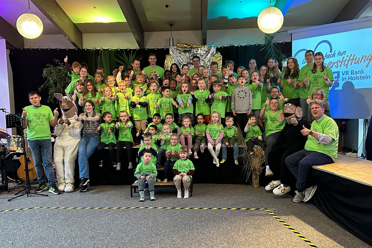 Gruppenfoto der Kinder-Bibel-Woche 