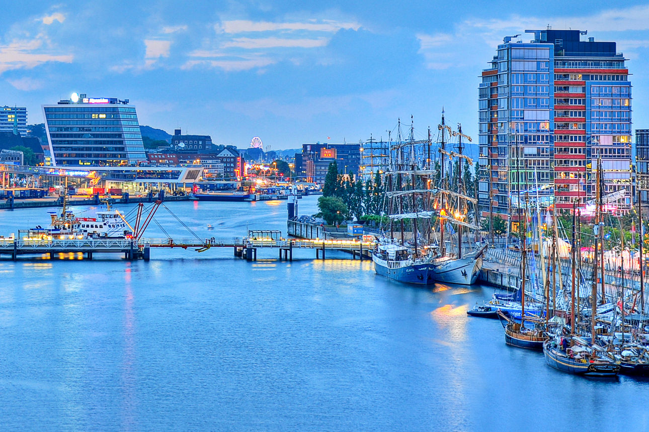 Skyline von Kiel