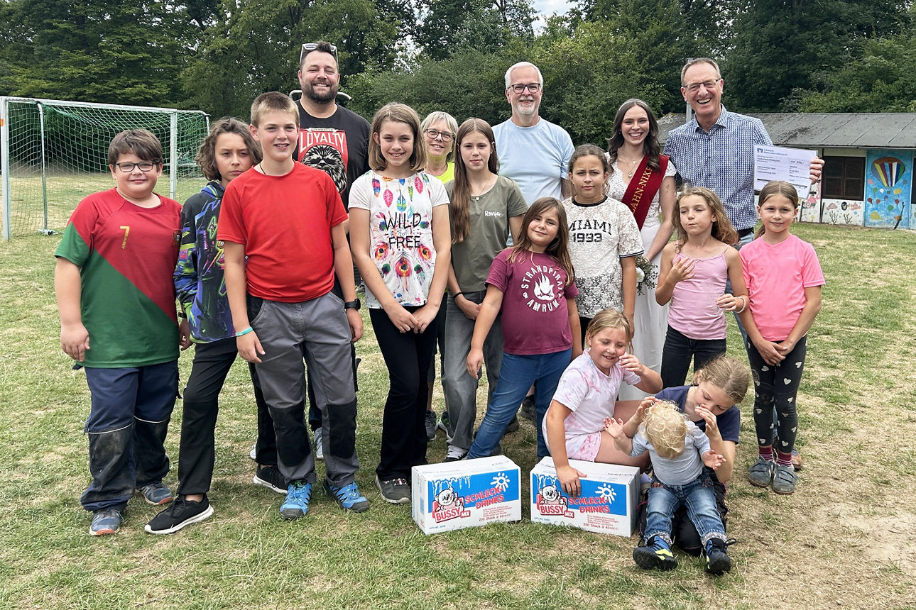 Spendenübergabe an die Kinderfreizeit Aspich in Lahnstein