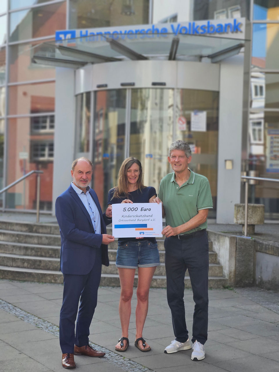 5.000 Euro für den Kinderschutzbund Burgdorf