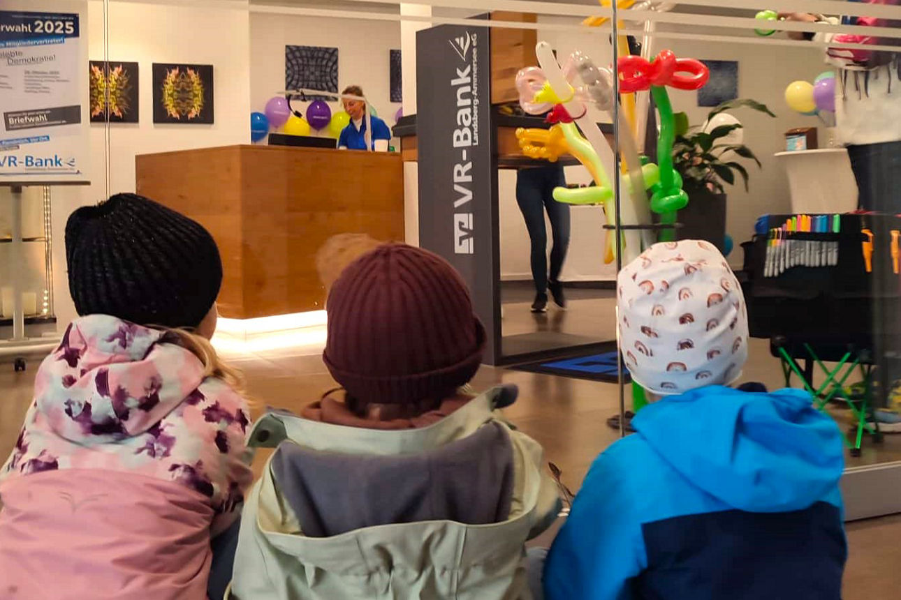 Der Kinderspartag der VR-Bank Landsberg-Ammersee eG