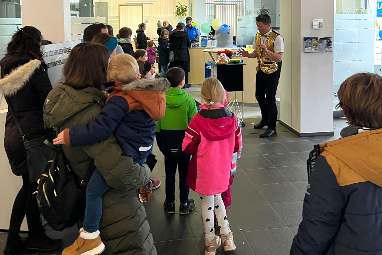 Volles Haus am Kinderspartag 2025