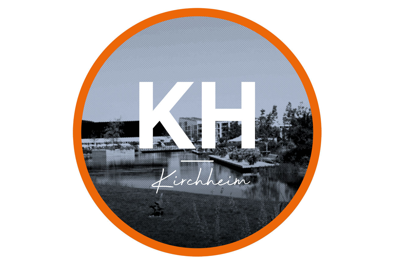 Bild von Kirchheim mit Schriftzug