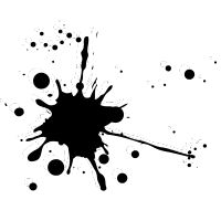 Schwarzer Klecks
