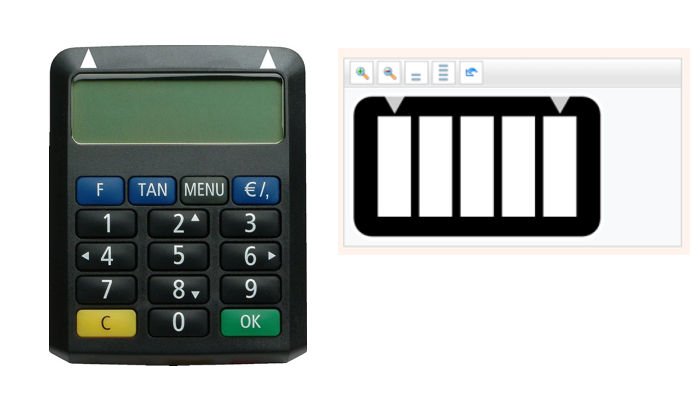 TAN-Generator und Flicker-Bild