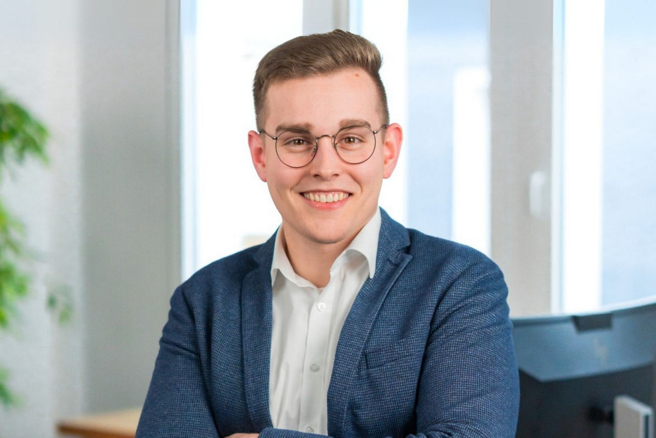 Porträtfoto von Luca Köhler