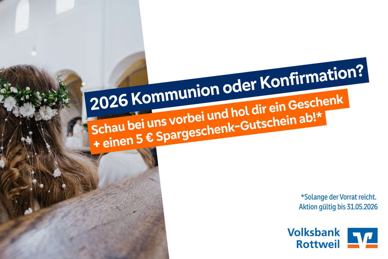 Grafik zeigt ein Kommunionskind der Kirche.