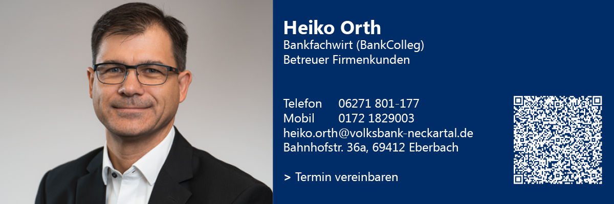 Kontakt Heiko Orth - Betreuer Firmenkunden