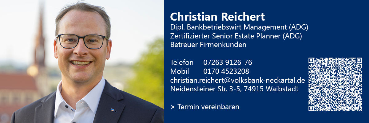 Kontakt Christian Reichert - Betreuer Firmenkunden
